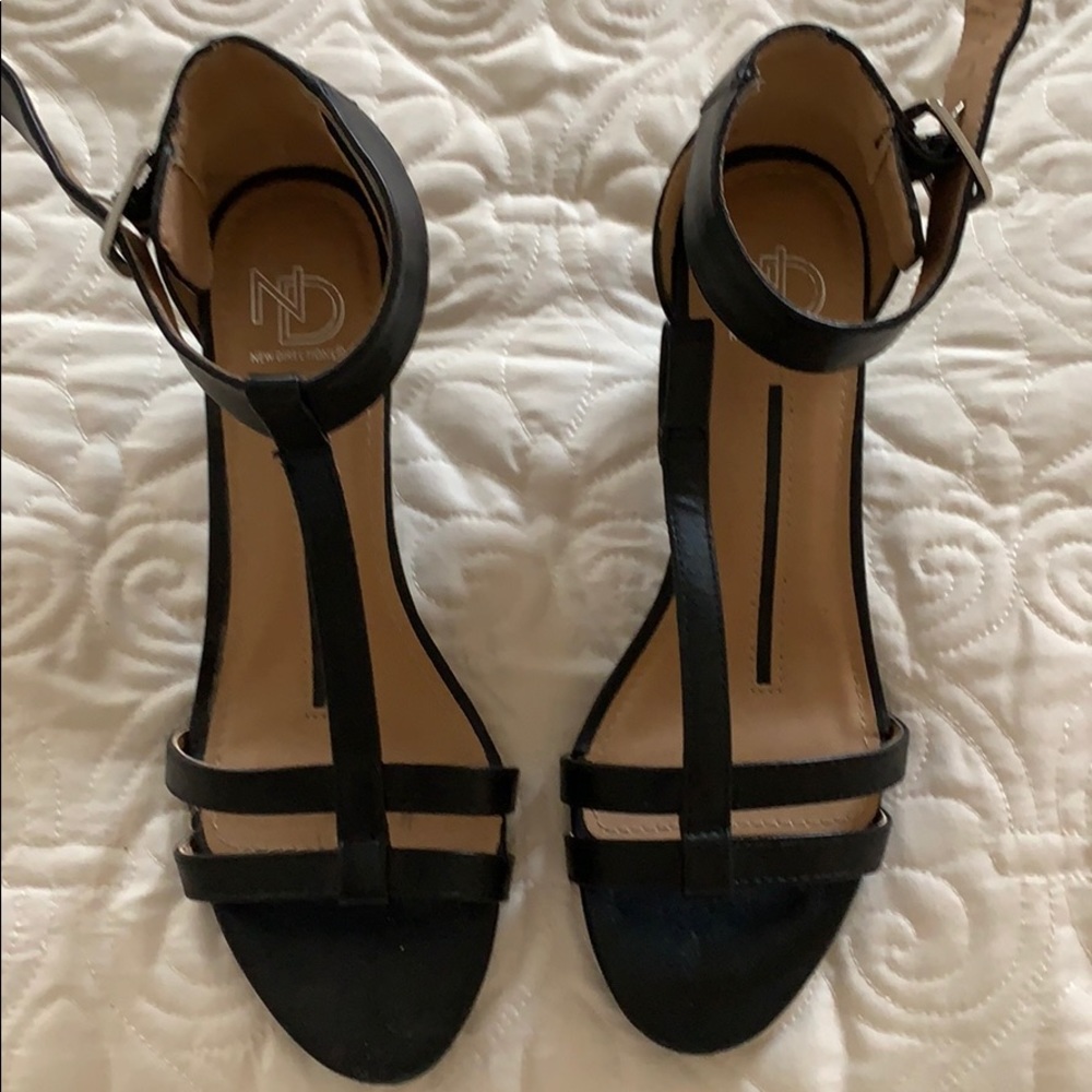 Black heels